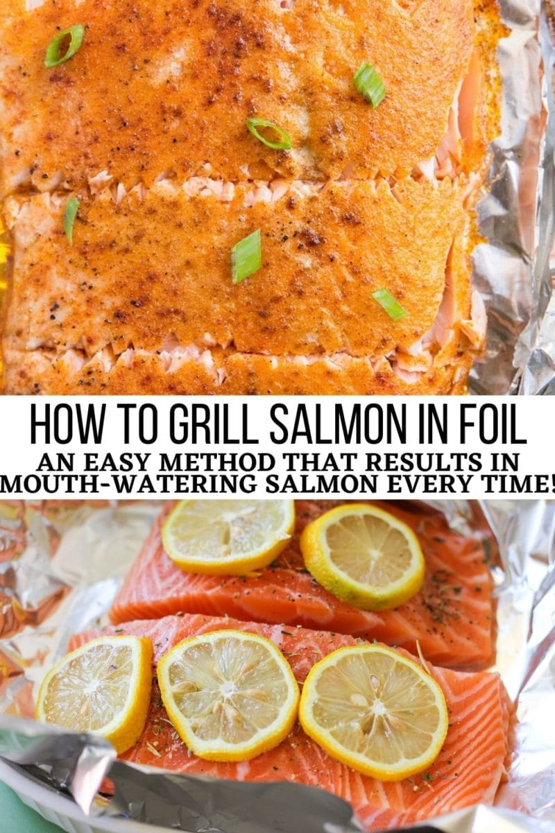 How to Grill Salmon in Foil - an easy recipe that results in mouth-watering salmon every time! 