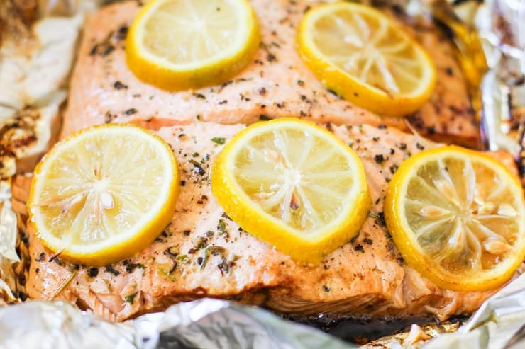 How to Grill Salmon in Foil - an easy tutorial for grilling season