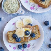 Paleo Pound Cake made with Coconut Flour - this grain-free pound cake recipe is made easily in your blender! | TheRoastedRoot.net