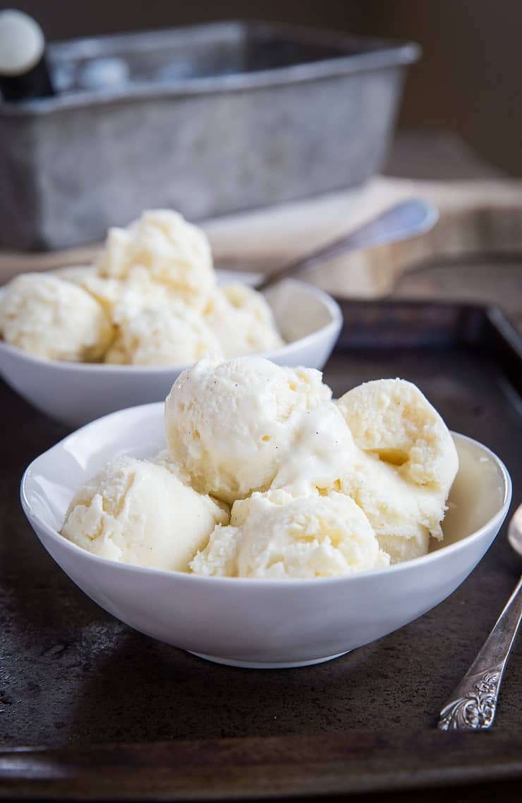 Vanilla Keto Ice Cream - The Roasted Root