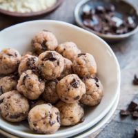 Keto Edible Cookie Dough (Vegan) - Grain-free, sugar-free, low-carb cookie dough makes for the perfect dessert for cookie lovers | TheRoastedRoot.com @TheRoastedRoot #glutenfree #keto