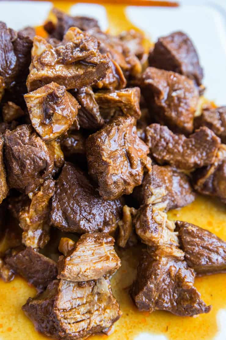Paleo Instant Pot BBQ Pulled Pork The Roasted Root