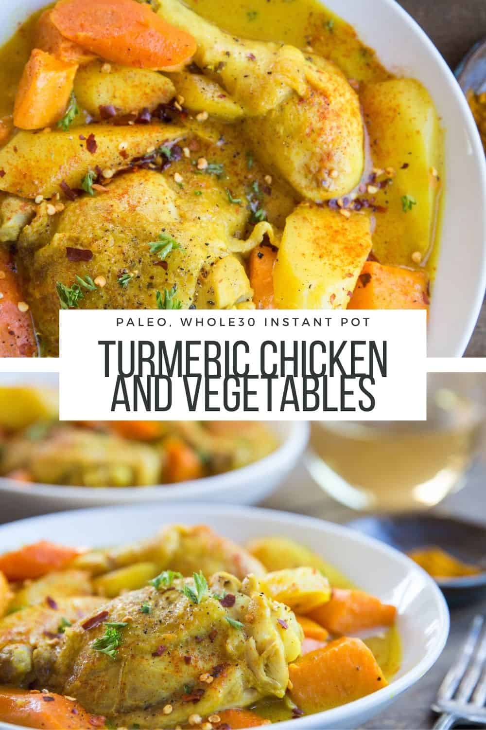 Instant Pot Turmeric Chicken and Root Vegetables The Roasted Root