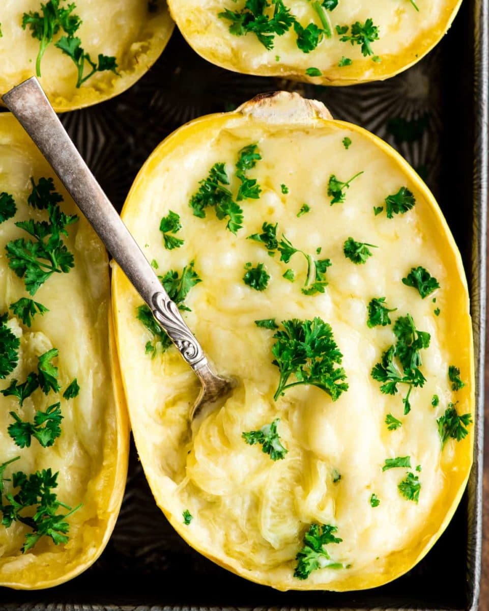 Spaghetti Squash Mac and Cheese