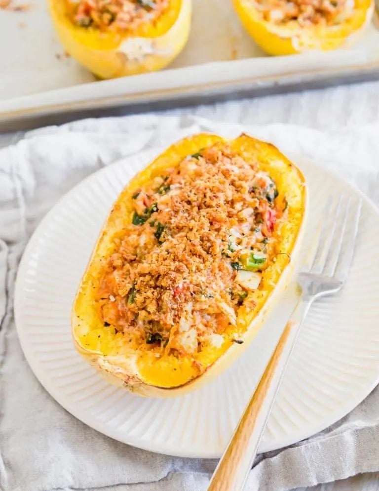 Twice Baked Spaghetti Squash