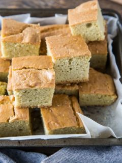 Paleo Cornbread (with a Keto Option) - Fluffy, moist 