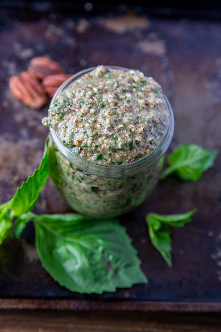 Roasted Pecan Pesto Sauce