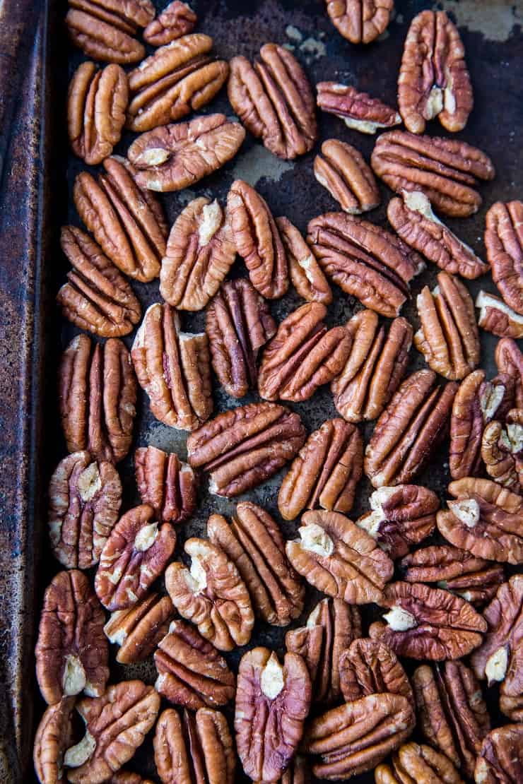 roasted pecans