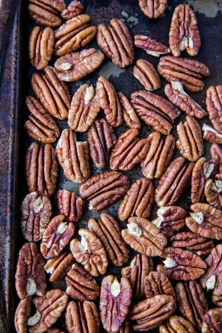 roasted pecans