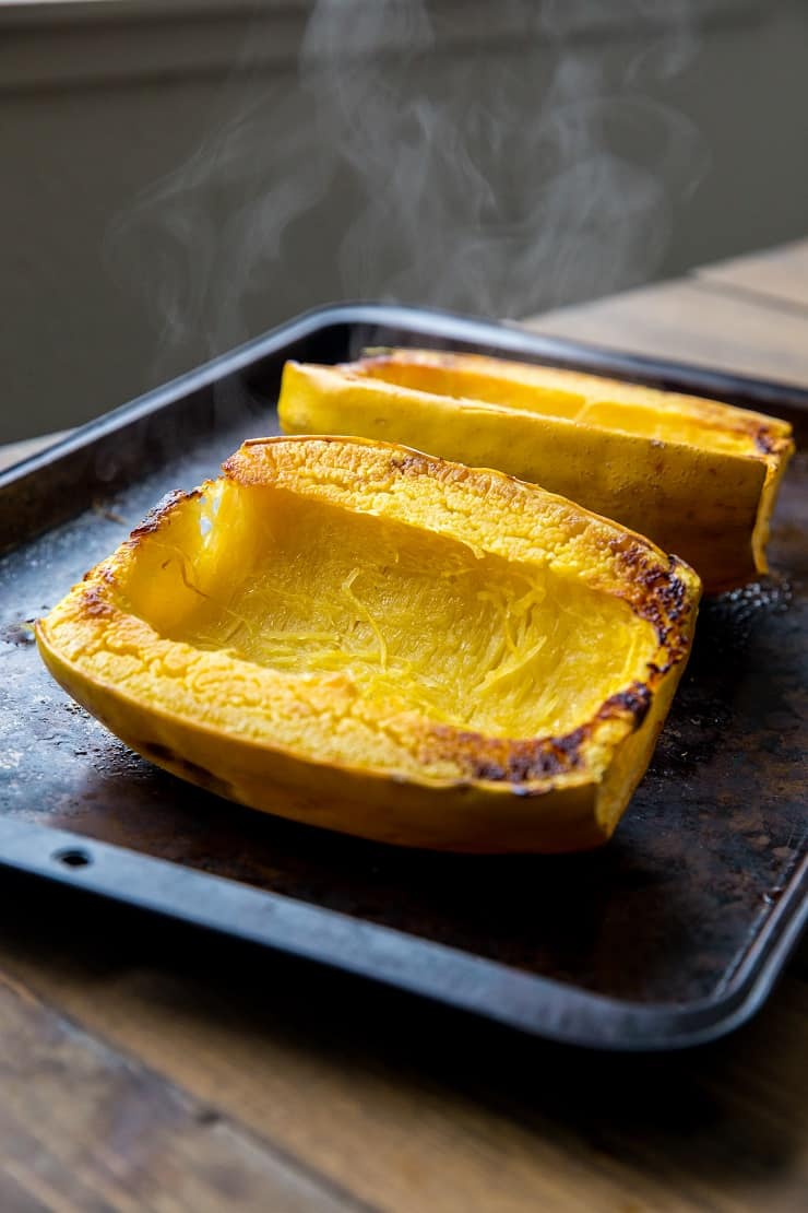 roasted spaghetti squash