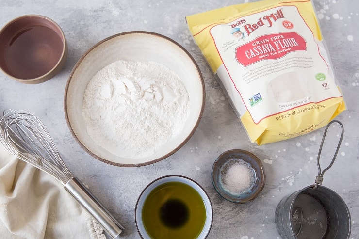 Cassava flour tortilla ingredients