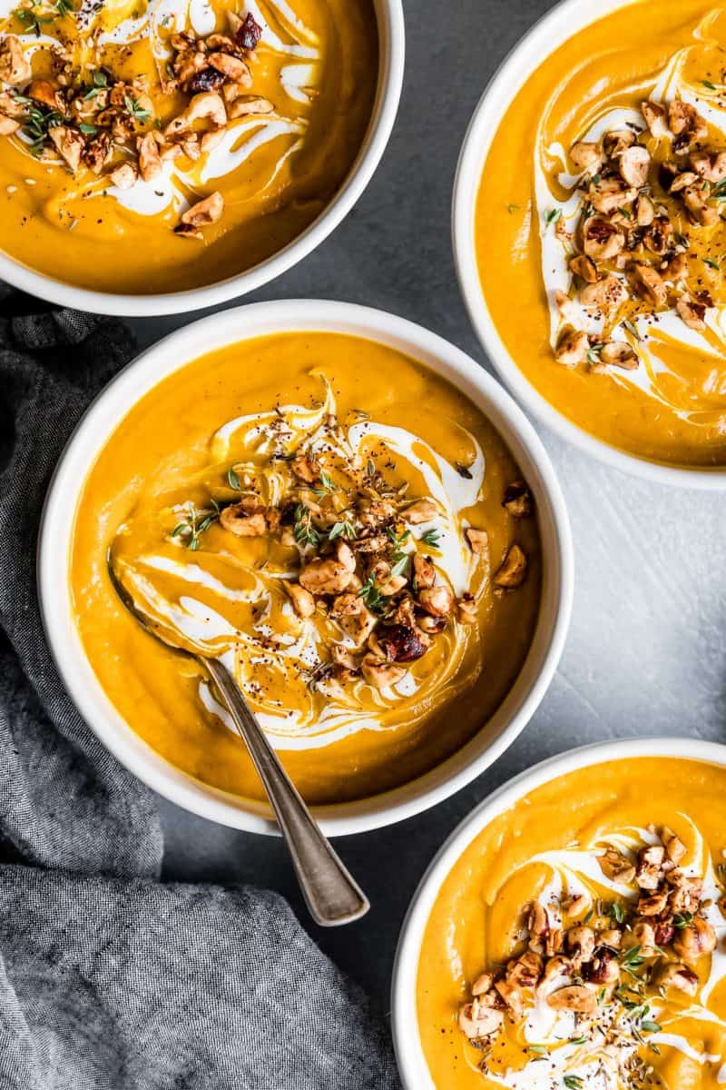 Moroccan Carrot Soup from Snixy Kitchen
