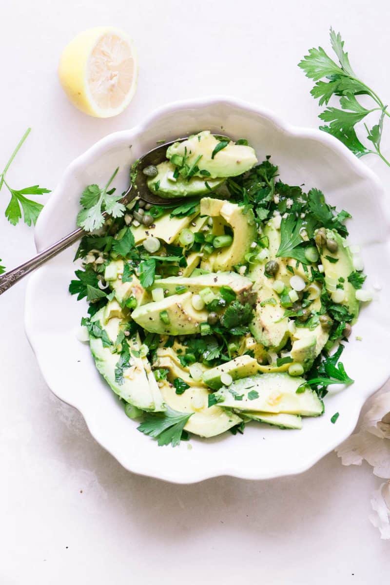 Avocado and Herb Salad from The View From Great Island