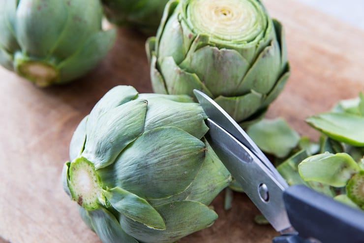 How to make pressure cooker artichokes