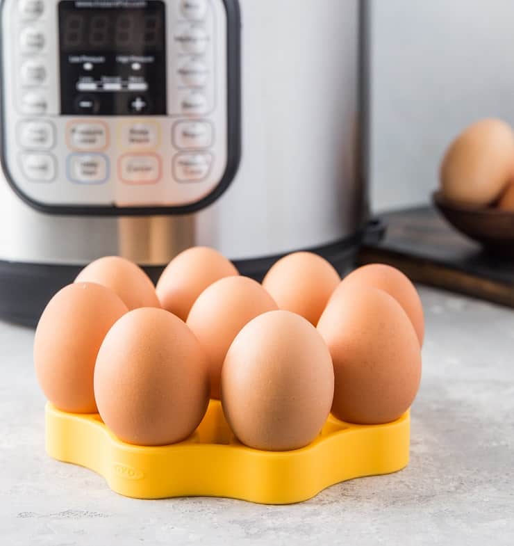 How to Make Pressure Cooker Soft Boiled Eggs - an easy photo tutorial on soft boiled eggs in your Instant Pot