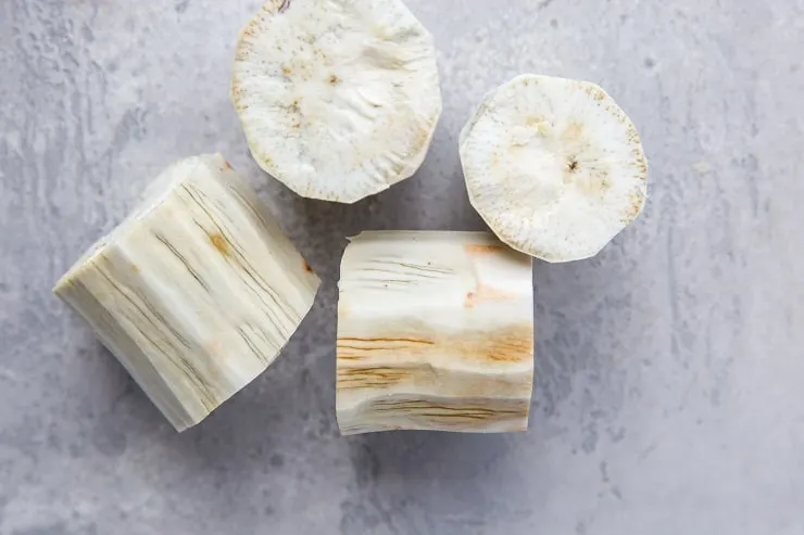 How to tell if a yuca root has gone bad