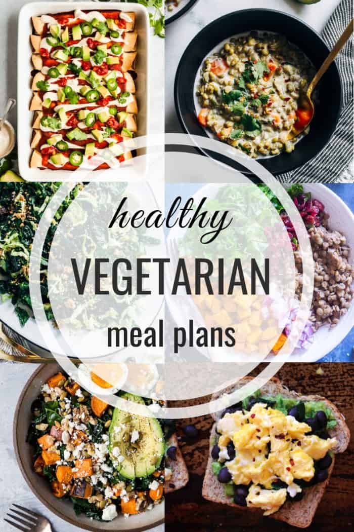 Healthy Vegetarian Meal Plan 04.07.19 - The Roasted Root