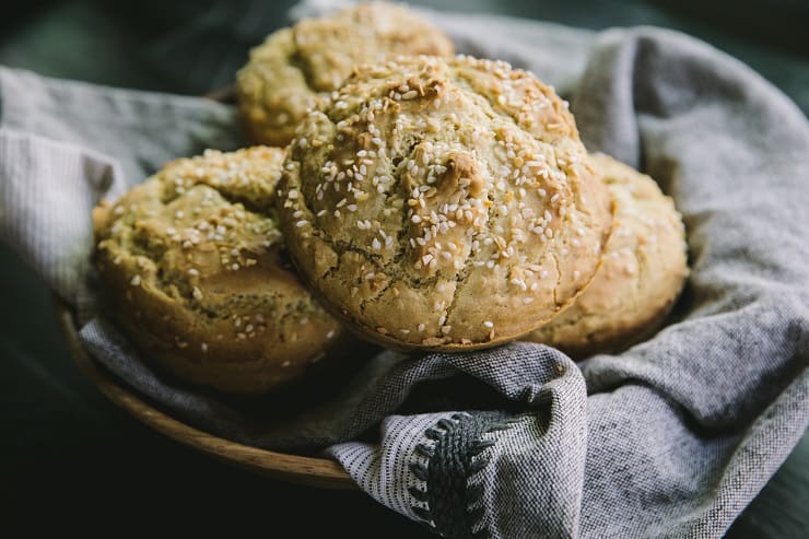 How to Make Yeast-Free Gluten-Free Hamburger Buns | TheRoastedRoot.net