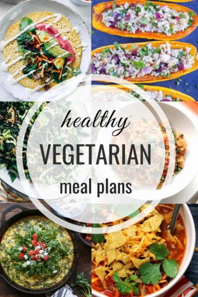 Healthy Vegetarian Meal Plan 04.28.2019 - The Roasted Root
