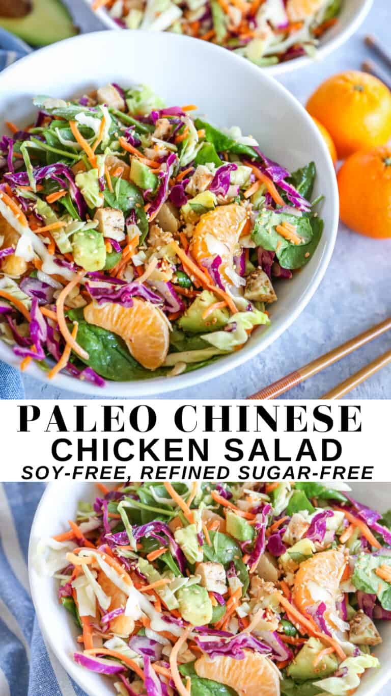 Paleo Chinese Chicken Salad - The Roasted Root