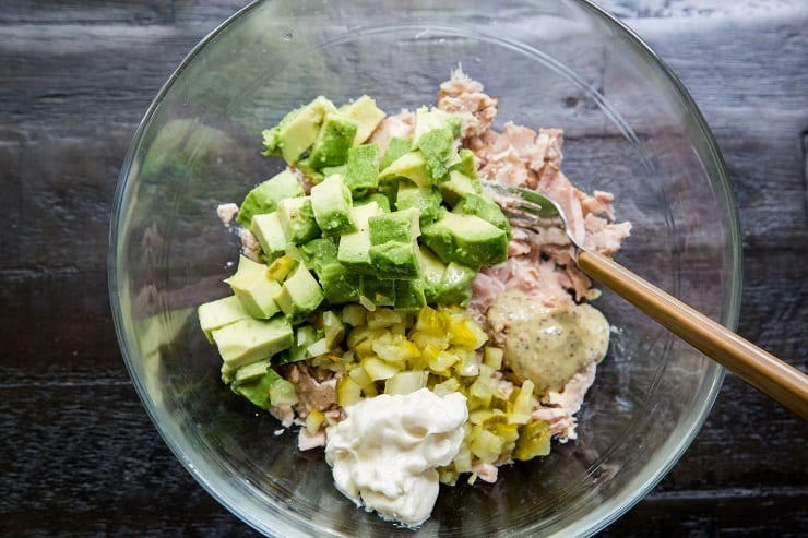 How to Make Avocado Tuna Salad