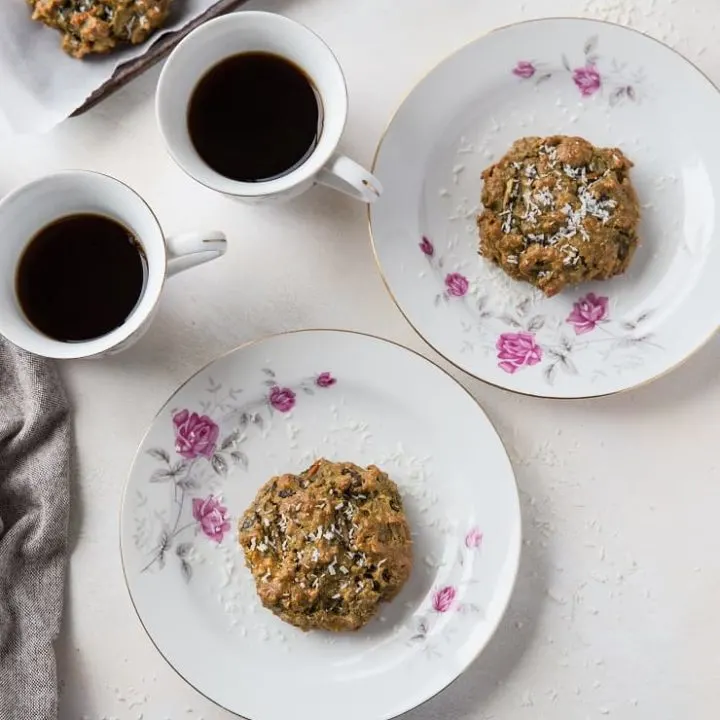 Paleo Morning Glory Cookies - grain-free, refined sugar-free, dairy-free cookies that are healthy enough to eat for breakfast | TheRoastedRoot.net