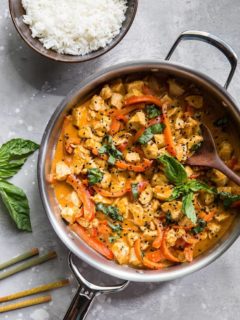 Paleo Panang Curry - a quick and easy recipe for Thai curry | TheRoastedRoot.net