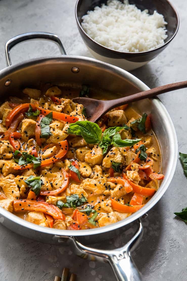 Paleo Panang Curry - a quick and easy recipe for Thai curry | TheRoastedRoot.net 