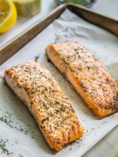 Lemon Herb Salmon Salmon Recipe Plus Product Review