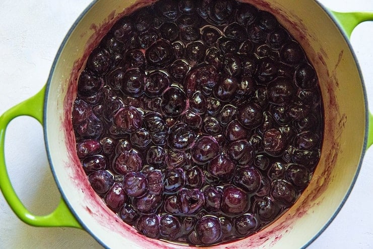 How to make gluten-free cherry cobbler