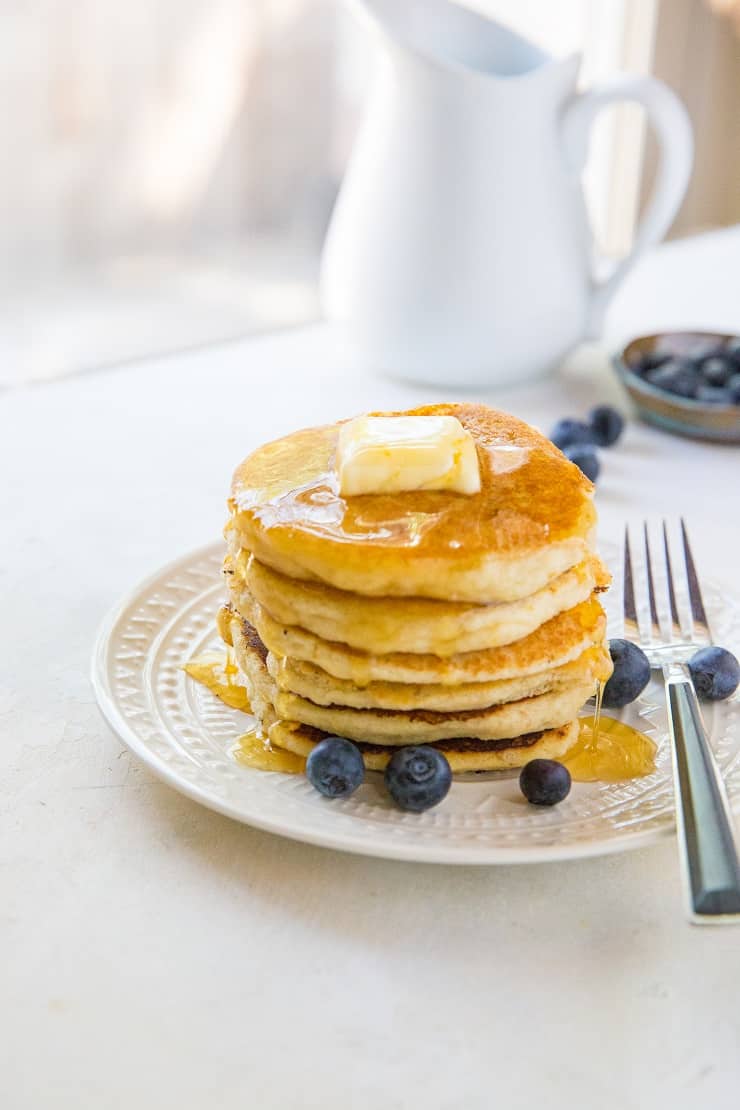 Grinch Pancakes (SCD, Paleo, Gluten Free, Grain Free)