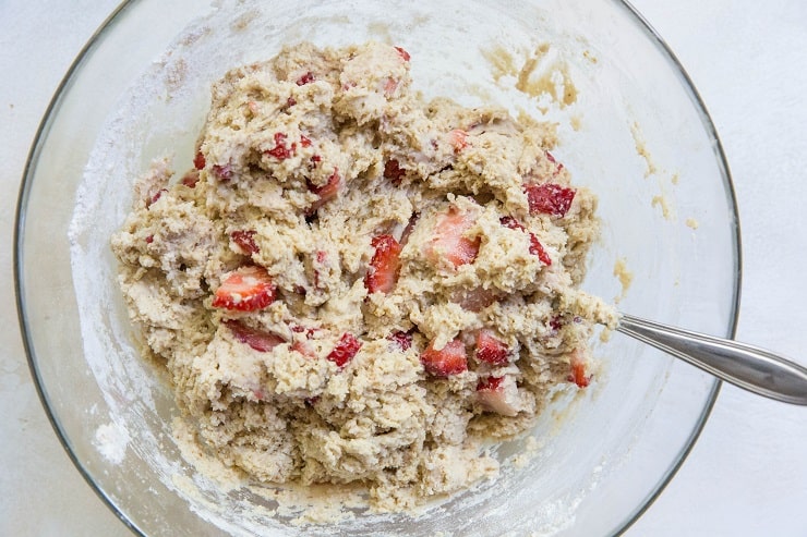 How to make gluten-free dairy-free strawberry scones