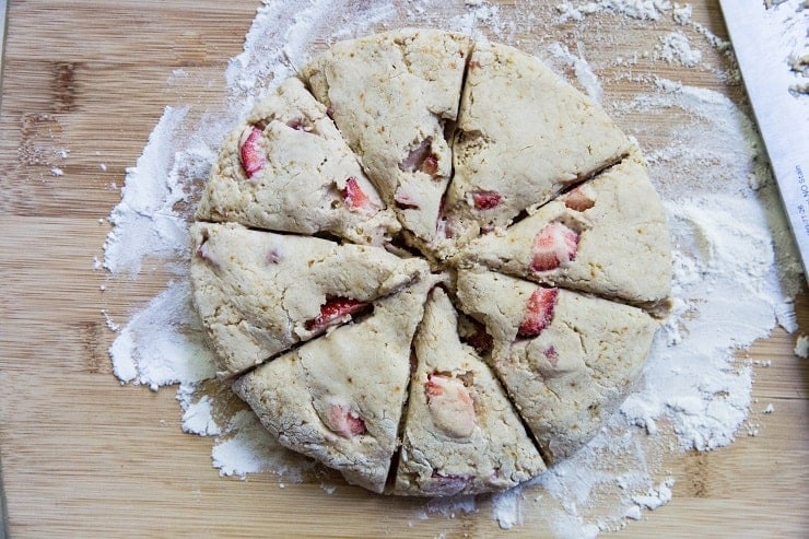How to make gluten-free dairy-free strawberry scones