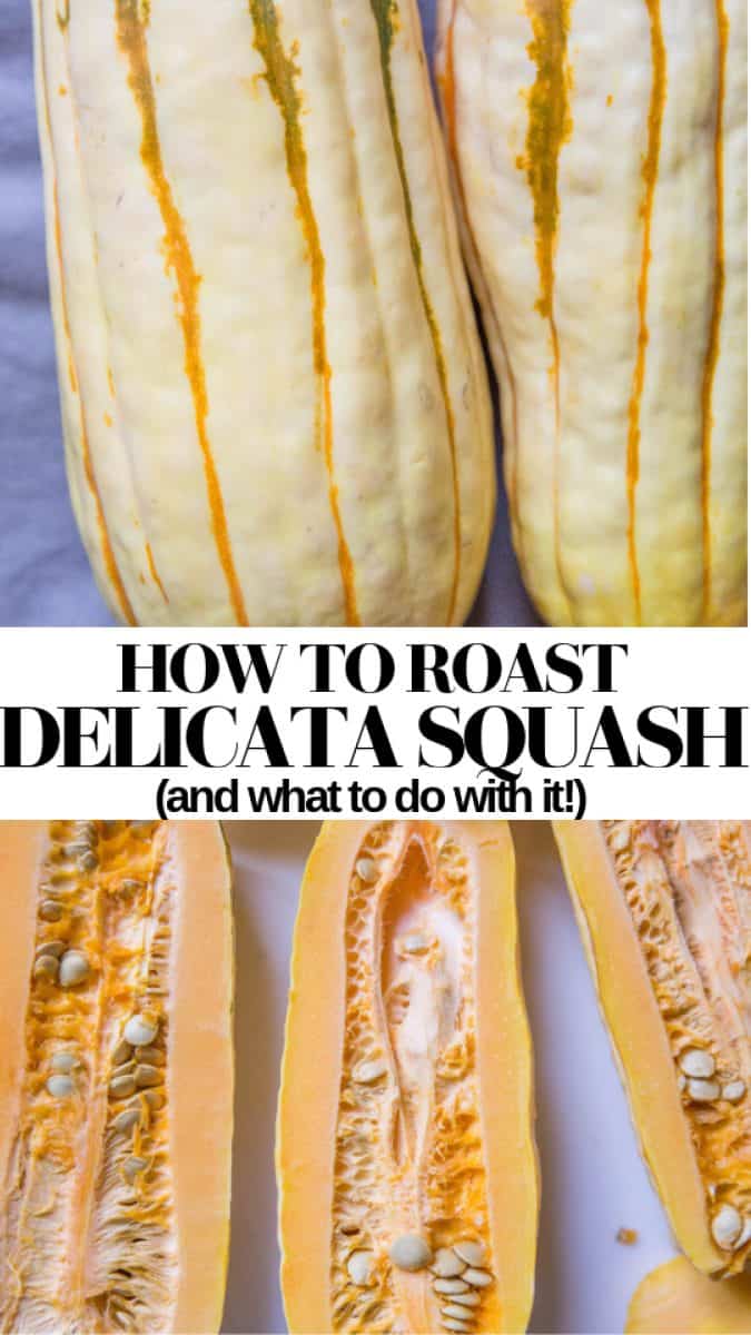 How to Roast Delicata Squash (and what to do with it once it's roasted!) - an easy photo tutorial on how to cook delicata