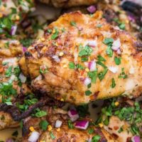 Orange Ginger Marinated Grilled Chicken - Orange-ginger marinade is amazing for any animal protein, whether you're baking or grilling it! This easy recipe requires few ingredients and hardly any time. | TheRoastedRoot.net