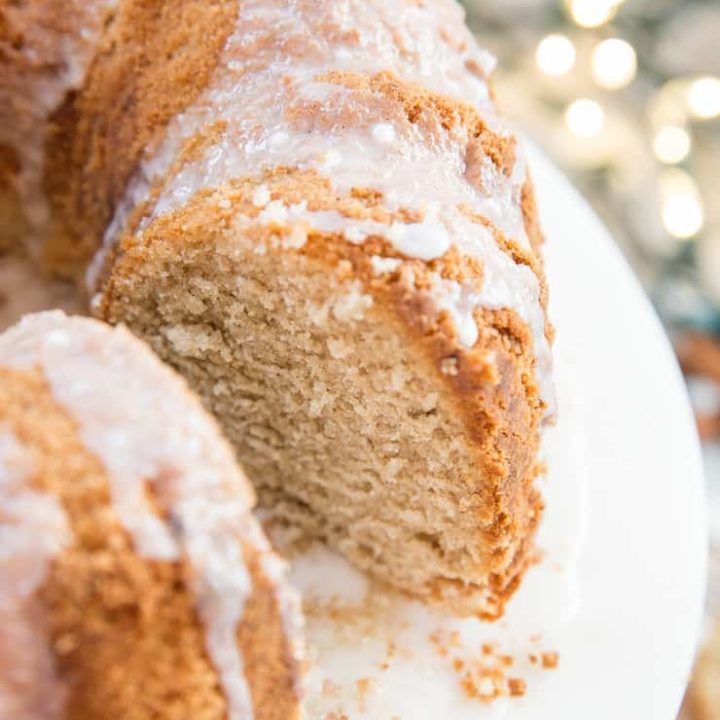 Gluten-Free Eggnog Cake