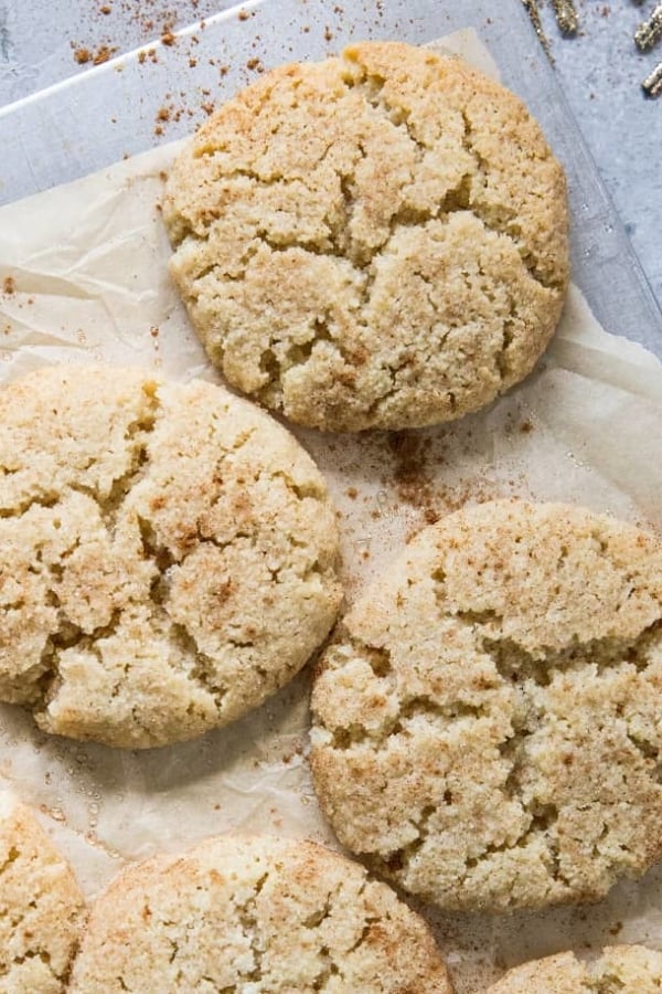 Keto Snickerdoodle Cookies