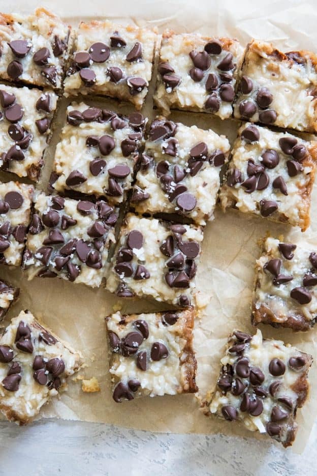Paleo Magic Bars - Chocolate Paleo Magic Cookie Bars with Strawberry | Food ... - About to get super awkward on you: