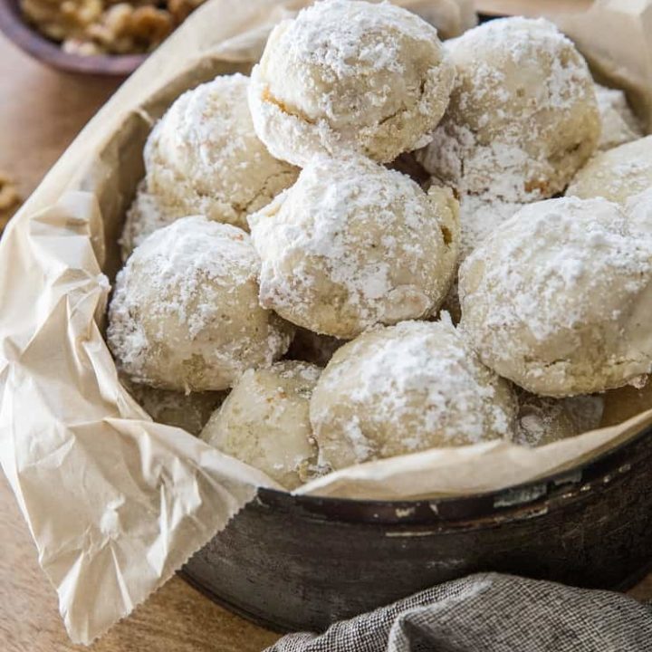 Paleo Russian Tea Cakes