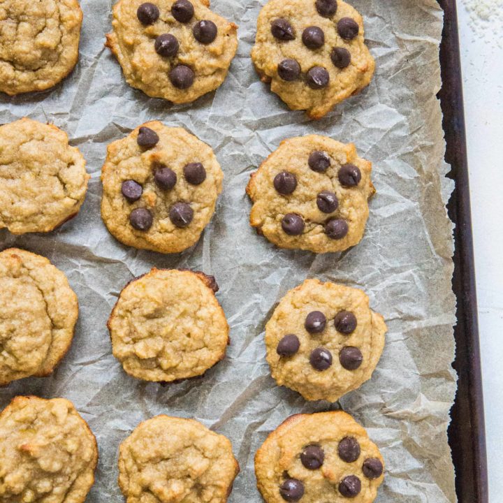 5-Ingredient Paleo Banana Bread Cookies