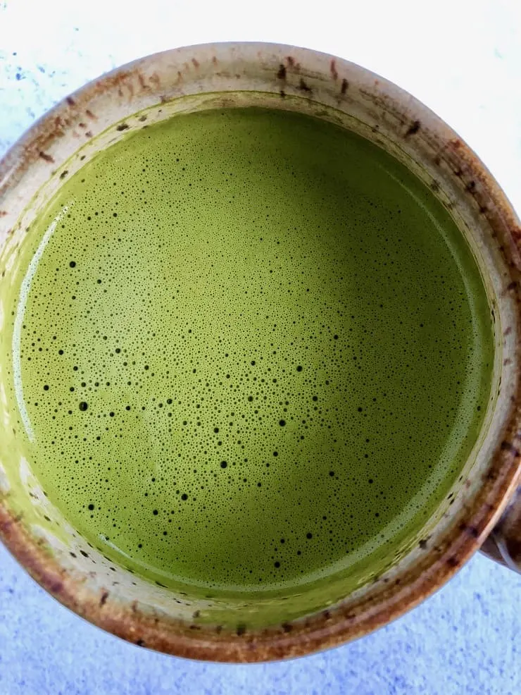 Earl Grey Matcha Latte - take your matcha latte to a different level using Earl Grey Tea, beef gelatin and coconut oil - bulletproof matcha