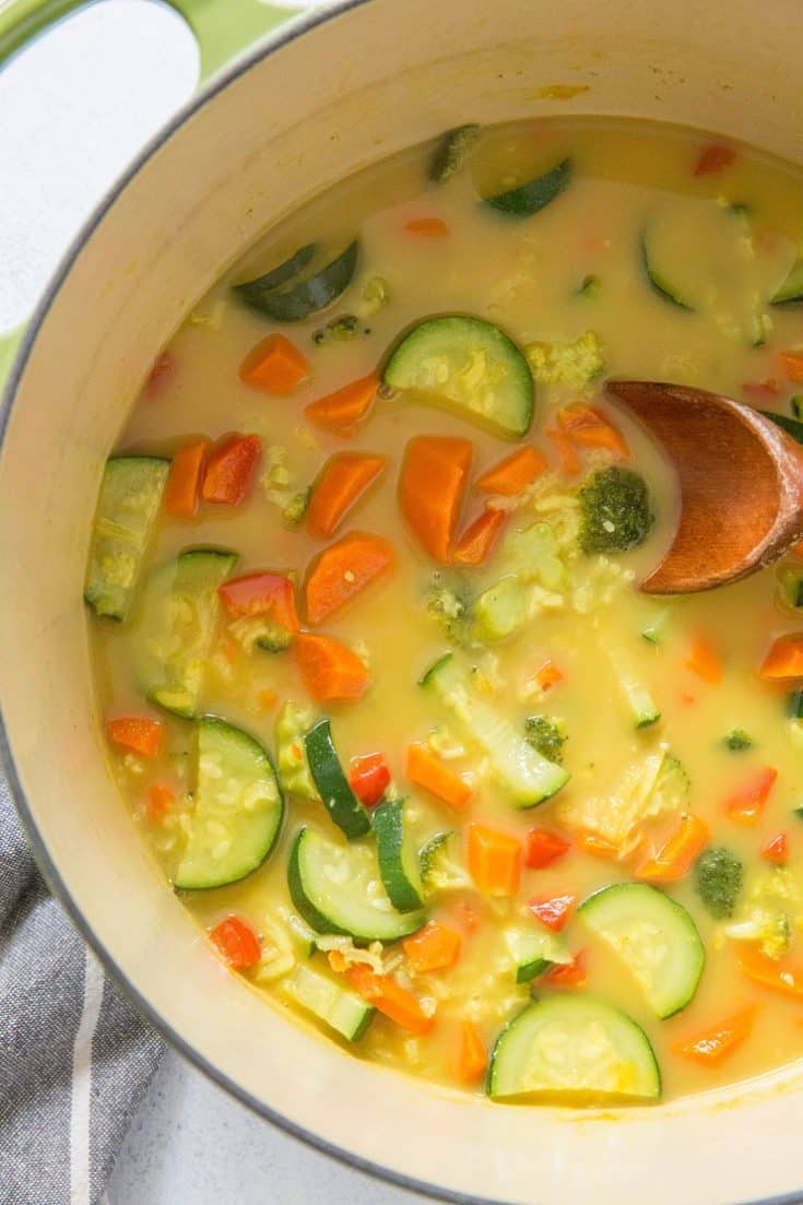 Immunity-Boosting Turmeric Soup with Vegetables - The Roasted Root