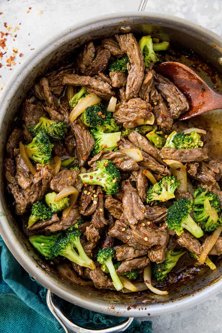 30-Minute Paleo Broccoli Beef - The Roasted Root