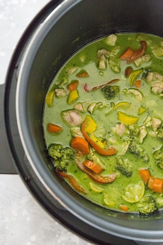 Pressure Cooker Green Curry The Roasted Root