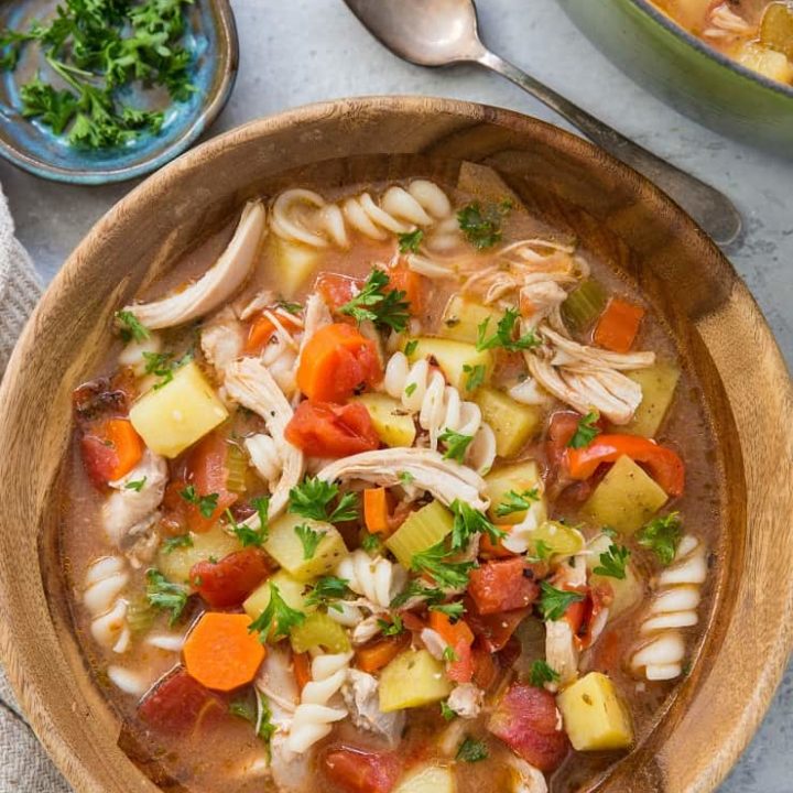 Sicilian Chicken Soup