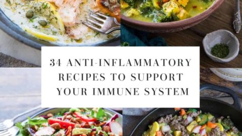 32 Anti-Inflammatory Recipes to Help Boost Your Immune System | TheRoastedRoot.net #glutenfree #paleo #keto #autoimmunity #ibs #guthealth