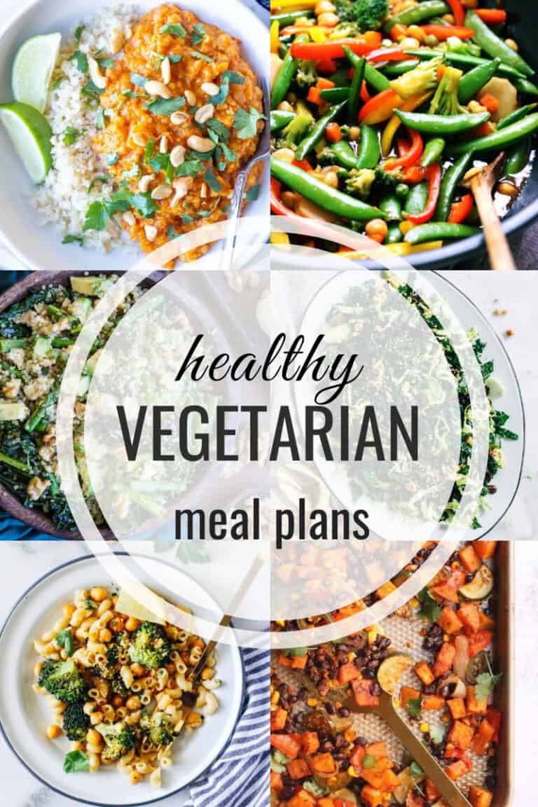 Healthy Vegetarian Meal Plan 03.15.2020 - The Roasted Root