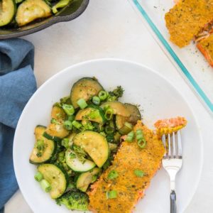 Creamy Turmeric Ginger Sockeye Salmon