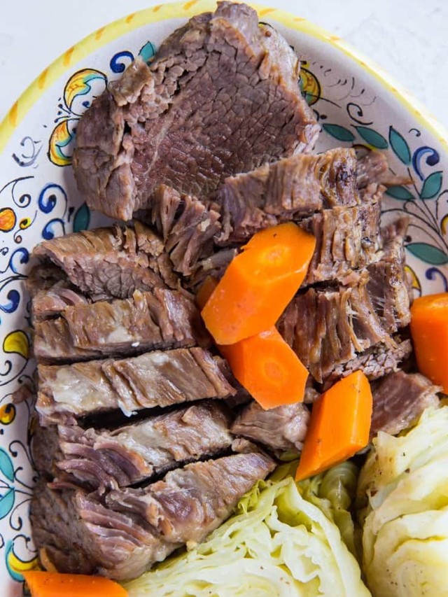 INSTANT POT CORNED BEEF AND CABBAGE STORY