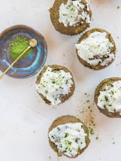 Grain-Free Matcha Muffins